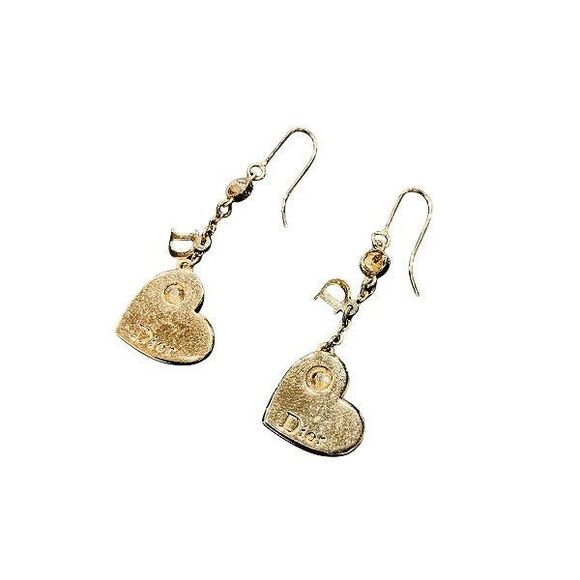Dior Heart Earrings - Picture 1 of 7